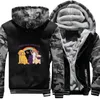 Men's Jackets Butterfly Squad Goals Cat Dog For Men Winter Warm Fleece Jacket Zipper Hoodie Thicken Hoodies Sweatshirts Coats ClothingMen's