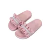 crianças meninas chinelos sandálias de verão sapatos para crianças bebê pérola antiderrapante antiderrapante chinelos moda praia chinelos soft g220418