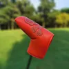 Skull Leather Golf Club Woods Head Cover Driver Fairway 1 3 5 UT Blade Mallet Putter Mixed Set Headcovers Protector 22062019785
