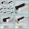 Pencil Bags Cases Office School Supplies Business Industrial Japanese Style Round Blank Canvas Zip Dhrif