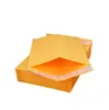 100 pcs yellow bubble Mailers bags Gold kraft paper envelope bag proof new express packaging4273092