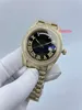 2022 nuovi orologi da uomo con diamanti ghiacciati oro orologio in acciaio inossidabile misura 41 mm orologio hip hop meccanico automatico