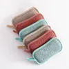 Double Sided Kitchen Magic Cleaning Cloths Sponge Scrubber Sponges Dish Washing Towels Scouring Pads Bathroom Brush Wipe Pad T9I001855
