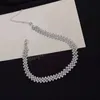 Delikat smycken Fashion Choker Halsband Trend Högkvalitativ glänsande kristallhalsband för firande gåvor