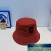 Damski kubełko czapka moda c liter basen kapelusze kapelusze japoński student artystyczny
