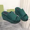 2022 Denim Sandals Designer Slippers Classic Women Sandals Shoes Rubber Ggity