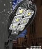 Outdoor Solar Lampe Solarbetriebene Garten 160COB IP65 Wasserdichte Straßenlaternen LED PIR Bewegungssensor Hof Wandleuchte