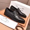 A1 Summer Mens Designer Dress shoe Wedding Fashion Black Brown Genuine Leather Classic Gentle Man Luxury Male Formal Shoes Serie Size 38-45