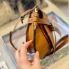 Wysokiej jakości skórzane torby na ramię Kobiet oryginalne paski regulowane siodełka mini luksusowe designerskie torba zwykłe karty uchwyty karty