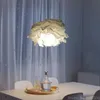 Hanglampen Noordelijke papieren bloemlamp creatief huis handgemaakt diy hangende slaapkamer restaurant glans indoor verlichting armatuur e27Pendant