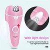 Epilator CkeyiN 3 in 1 Pedicure Foot File Callus Remover Women Painless Shaver Professional Female Hair Removal Depilators220422