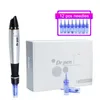 Dr.Pen Ultima A1 Microneedle 6 niveaux vitesse visage aiguilletage Dermarolling système mésothérapie Machine avec 12 pièces cartouches