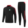 Atletico Freizeit-Trainingsanzug für Erwachsene, Outdoor-Trainingsjacke, Trainingsanzüge, Kinder-Lauf-Sets mit halbem Reißverschluss und langen Ärmeln