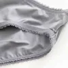 Deaturos sexy para mulheres confortáveis ​​gelo de seda de seda de algodão cruzamento de lingerie sólida colorido de nylon resumos de baixa construção verão novo m-l220802