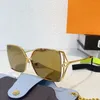 Petal Square güneş gözlüğü büyük boy polarize z1629u lüks erkekler kadınlık oyuncusu, çantasız altın kaplama açık çalışma çiçek marka gözlükleri moda plaj gözlük