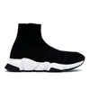 men women casual shoes Triple Lace-Up Black White Beige Red Nior fashion designer trainer des chaussures mens sports balencigas speeds sneaker