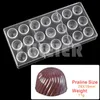 Polycarbonate Chocolate Mold For Baking Candy BonBon Mould Cake Decoration Patisserie Confectionery Tool Bakeware 220601