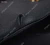 New Men's Saco de cintura designer de luxo Moda Caviar de grande capacidade Saco de peito diagonal semi-circular