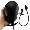 Super Large Inflatable Big Butt Plug Pump Anal Dilator Massager Expandable No Vibrator Balls sexy Toys for Women Man Gay New