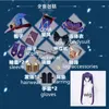 Sıcak anime oyunu Genshin Etki Cosplay Mona Comping Girls Kadınlar Cadılar Bayramı Karnaval Partisi Seksi Elbise Üniform Cosplay Wig Kıyafet Y220516