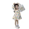 女の子の秋のドレス幼児用のカジュアルカジュアル幼児の女の子ブランドキッズ服3-7歳の子供服220426