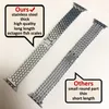 Fish Scale stainless steel band strap Apple 7 41 45mm 6 SE 5 4 40 44mm wristband for iwatch 3 38 42mm baracelet