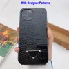 Luksusowy projektant iPhone'y 13 PROMAX WSPÓŁ MOTY METALNA LITET IPhone 12 Pro Case Ip11 XRSMAX 6S 7SE 8PLUS Śliczny estetyczny klasyczny wzór skórzany tylna okładka