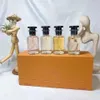 Newest arrival Latest Wholesale High Quality perfume set 4pcs 30ML Rose des Vents/Apogee/Contre Moi/Le Jour se Leve Long lasting Fragrance with Fast delivery