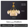 Lustre en cristal de luxe, éclairage moderne minimaliste et créatif pour salon, salle à manger, chambre principale