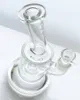 Tuyau de fumée de narguilé en verre épais et stable avec matrice 18,8 mm connecteur femelle GB-327 bong