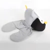 Almofada de avião em forma de U Penguin, travesseiros de deformação fofos de deformação, suportar travesseiro de dormir para brincar com garoto de pescoço-pillow-viajante