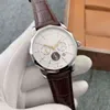 Designer Rolesx Watches R X O Wristwatch Lluxury L Sun E Moon Star Mechanical Belt 316 Fine Steel Japanese Movement Watch Men's Antique Trend