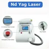 2000mj Pekskärm Q Switched ND YAG Laser Tattoo Pigment Scar Acne Removal Machine Eyebrow 1320nm 1064nm 532nm DHL#001