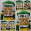 97 Kirill Kaprizov 12 Matthew Boldy Hockey Jersey personnalisé hommes femmes enfants 29 Marc Andre Fleury Jared Spurgeon Matt Dumba Marcus Foligno Joel Eriksson Ek Mats Zuccarello