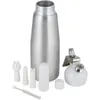 500ML Ice Cream Tools Dispenser Whipped Whipper Artisan Cream Whipper with Decorating Nozzles Made of Aluminum