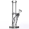 Hookahs 30CM 9mm Bongs Glass Thick Oil Rig Straight Bubbler Classical Design Water Pipes Super Heavy with Smoking Accessories