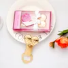 30 stks gouden bruidsgasten souvenirs van bh -ontwerp flesopener geschenken van stagette -feest en vrijgezellenfeest gunsten