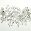 Pearl Crystal Wedding Hair Hair Accessoires pour la bride Bandelle-cielle Bandons Femme Bride Hair Ornements Bijouts