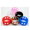 Silicone Anti Slip Ring Non-Skid Band Rings Soft Protection Sleeve 25 x 17 mm Bulb Glass Silicones Ring Multiple Color