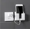 Multifunctional Cell Phone Mounts creative wall hanging paste bracket bedside fixed charging base bracket seat