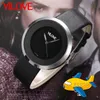 اتجاهات الموضة البسيطة Three Needle Design Men's Watch 43 مم مستديرة من الفولاذ المقاوم للصدأ من الفولاذ المقاوم للصدأ اثنين من الكرونوغراف الساعة الياقوت