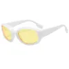 Kammpt Oval Womens Sunglassesブランドデザイナー男性用レトロサングラス