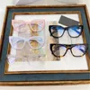 Lunettes optiques pour hommes et femmes, rétro œil de chat, Style 18W, plaque de lentille Anti-lumière bleue, cadre complet avec boîte 232H