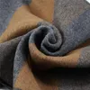 Nyaste modedesign Casual Scarves Winter Mens Cashmere Scarf Luxury Brand High Quality Warm Neckercheif Modal Men