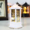 LED Ramadan Lantern Wind Lights Tower Mosque Eid Mubarak Kareem Islamic Muslim Party Decor 220815