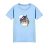Herren T-Shirts High-Q Unisex Anime Tonari ohne Totoro Pure Cotton T-Shirt T-Shirt Tee Cartoon Cos atmungsaktives Teemen's