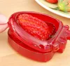 Trancheur de fraises créatif outils de légumes gâteau Gadgets de cuisine décoratifs accessoires couteau à découper les fruits coupe F0514 clephan