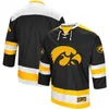 C26 NIK1 Custom Iowa Hawkeyes Colosseum Atletische Machine Hockey Trui Jerseys Gestikt elke naam A