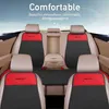 Cubierta de asiento de coche de automóviles SEAMETAL, juego de fundas de asiento de coche de lino Interior, Protector de asiento, silla, cojín para las cuatro estaciones, accesorios de artículos H220428