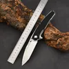 Oferta specjalna R7204 Flipper Składanie noża D2 Satin Tanto Point Blade G10 z nożami do kulki z blachy ze stali nierdzewnej EDC Noże